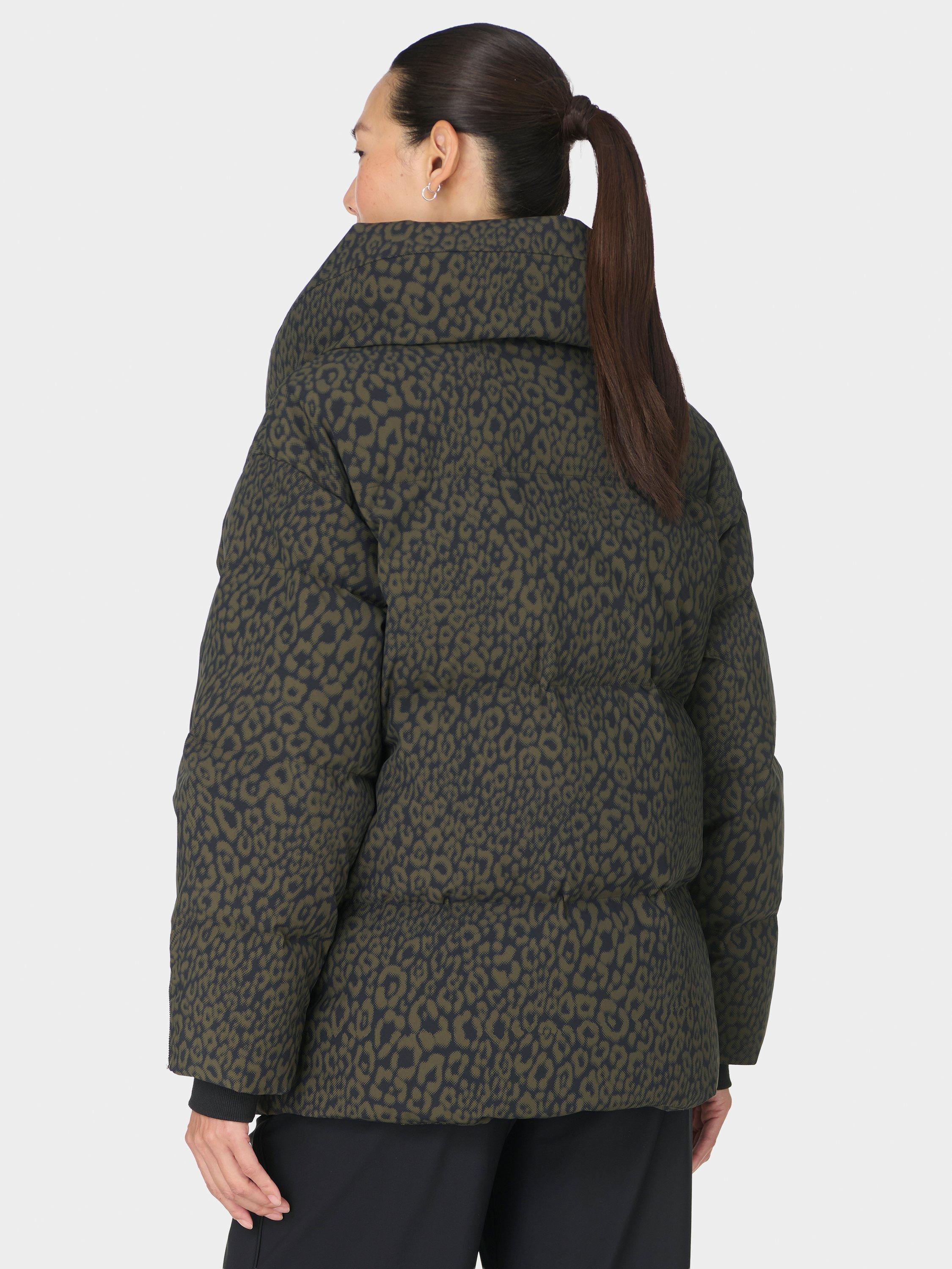 Product image 5 of 8, which shows Sweaty Betty Warm Winter Puffer Jacket, Green, XXS