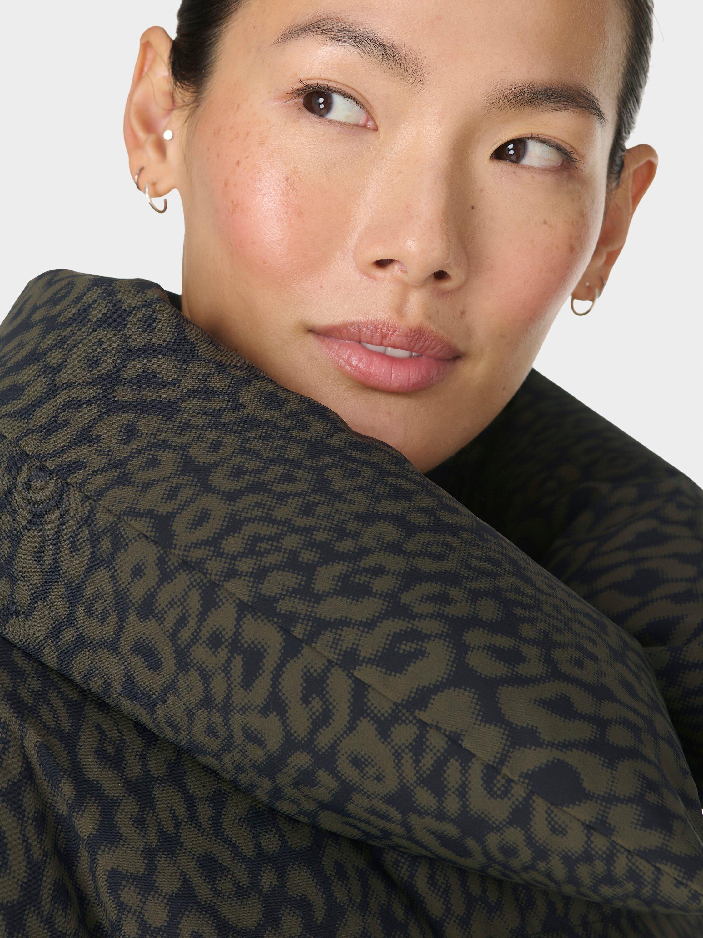 Product image 8 of 8, which shows Sweaty Betty Warm Winter Puffer Jacket, Green, XXS