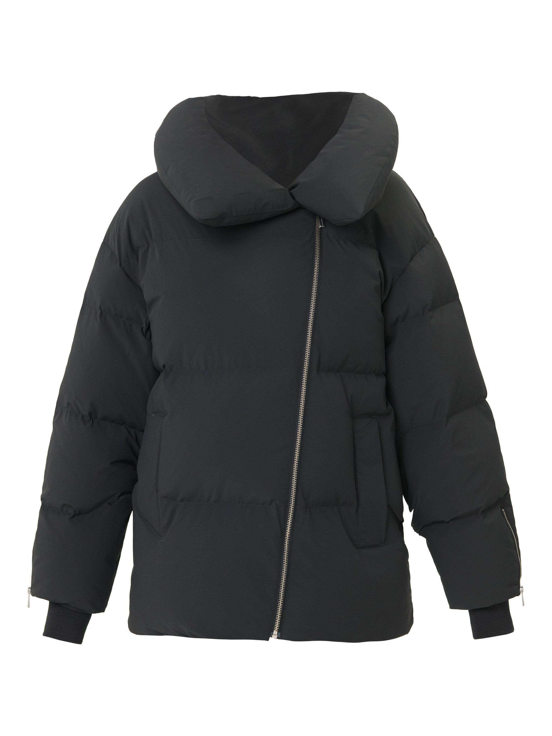Product image 4 of 9, which shows Sweaty Betty Warm Winter Puffer Jacket, Black, XS