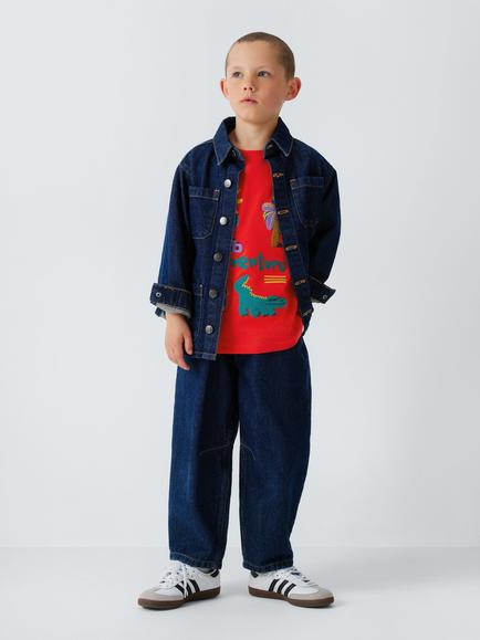 John Lewis Kids' Club Adventure T-Shirt, Red - view 2, Red