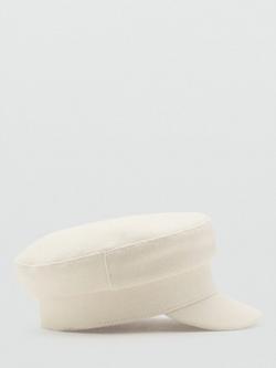 Mango Sailor's Cap, Light Beige, Light Beige