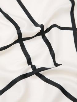 Mango Neo Square Scarf, Light Beige - view 2, Light Beige