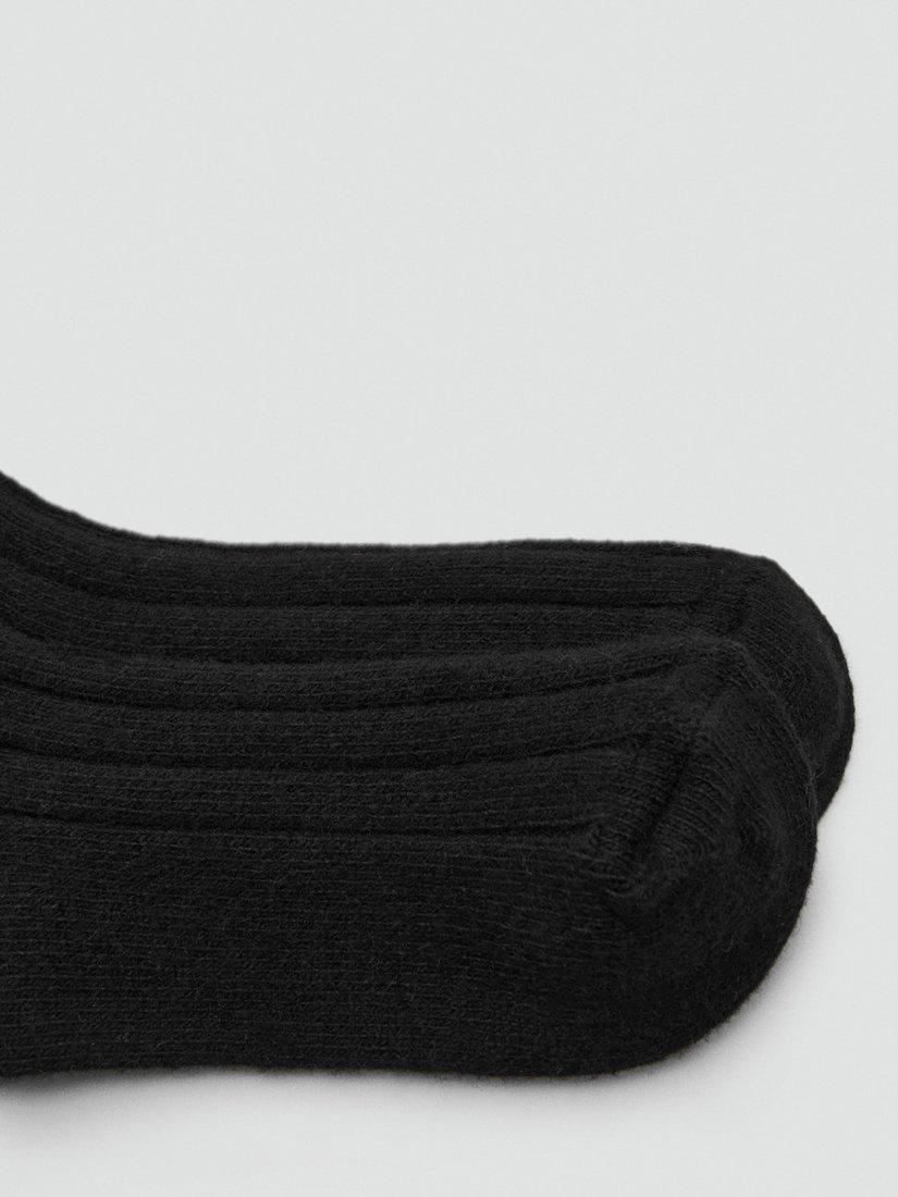Product image 3 of 4, which shows Mango Nas Socks, Black, One Size