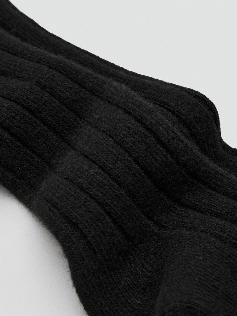Product image 4 of 4, which shows Mango Nas Socks, Black, One Size