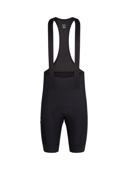 Rapha Brevet Bib Cycling Shorts, Black, Black