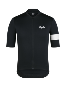 Rapha Men's Core Jersey Top, Black, Black