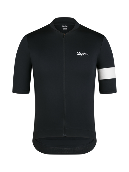 Rapha Men's Core Jersey Top, Black, Black