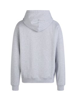Rapha Men's Cotton Hoodie, Grey/White - view 2, Grey/White