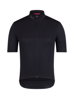 Rapha Men's Brevet Element Jersey Top, Black/Grey, Black/Grey