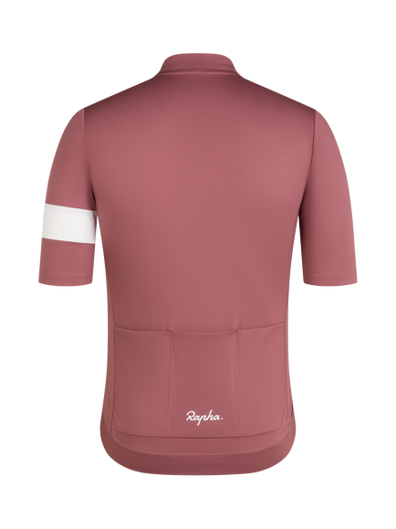 Rapha Men's Core Jersey Top, Rose Brown - view 2, Rose Brown