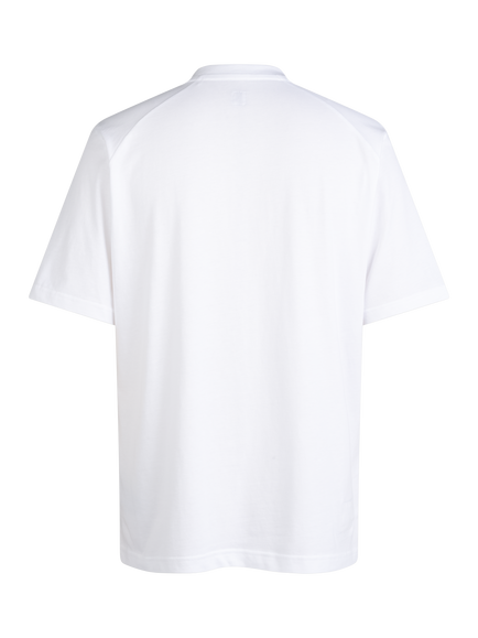 Rapha Cotton Short Sleeve Crew Neck T-Shirt, White - view 2, White