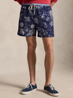 Ralph Lauren Bear Print Swim Shorts, Harbor Island Bear, Harbor Island Bear