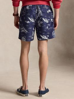 Ralph Lauren Bear Print Swim Shorts, Harbor Island Bear - view 2, Harbor Island Bear
