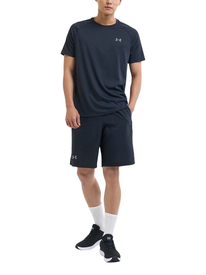 Product image 4 of 4, which shows Under Armour Tech 2.0 T-Shirt, Black / / Graphite, S