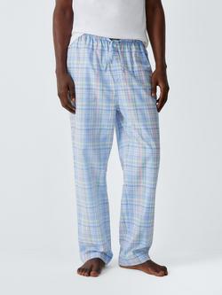 Ralph Lauren Cotton Check Pyjama Trousers, Multi Multi, Multi Multi
