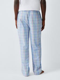 Ralph Lauren Cotton Check Pyjama Trousers, Multi Multi - view 2, Multi Multi