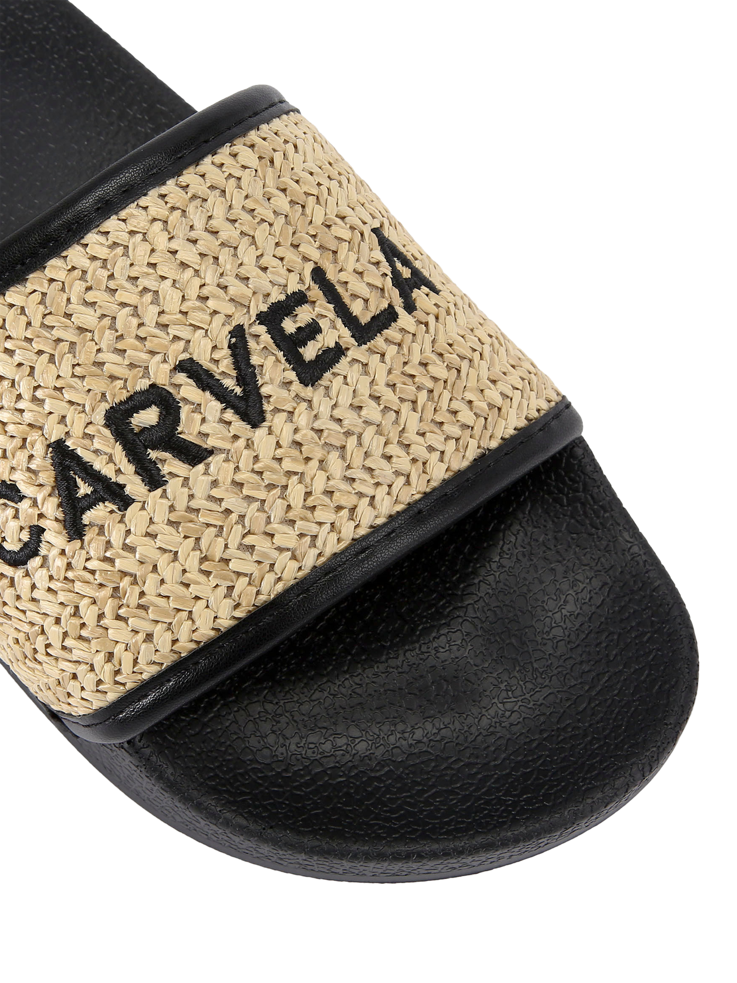 Product image 5 of 5, which shows Carvela Sorrento Slider Sandals, Black/Multi, 3