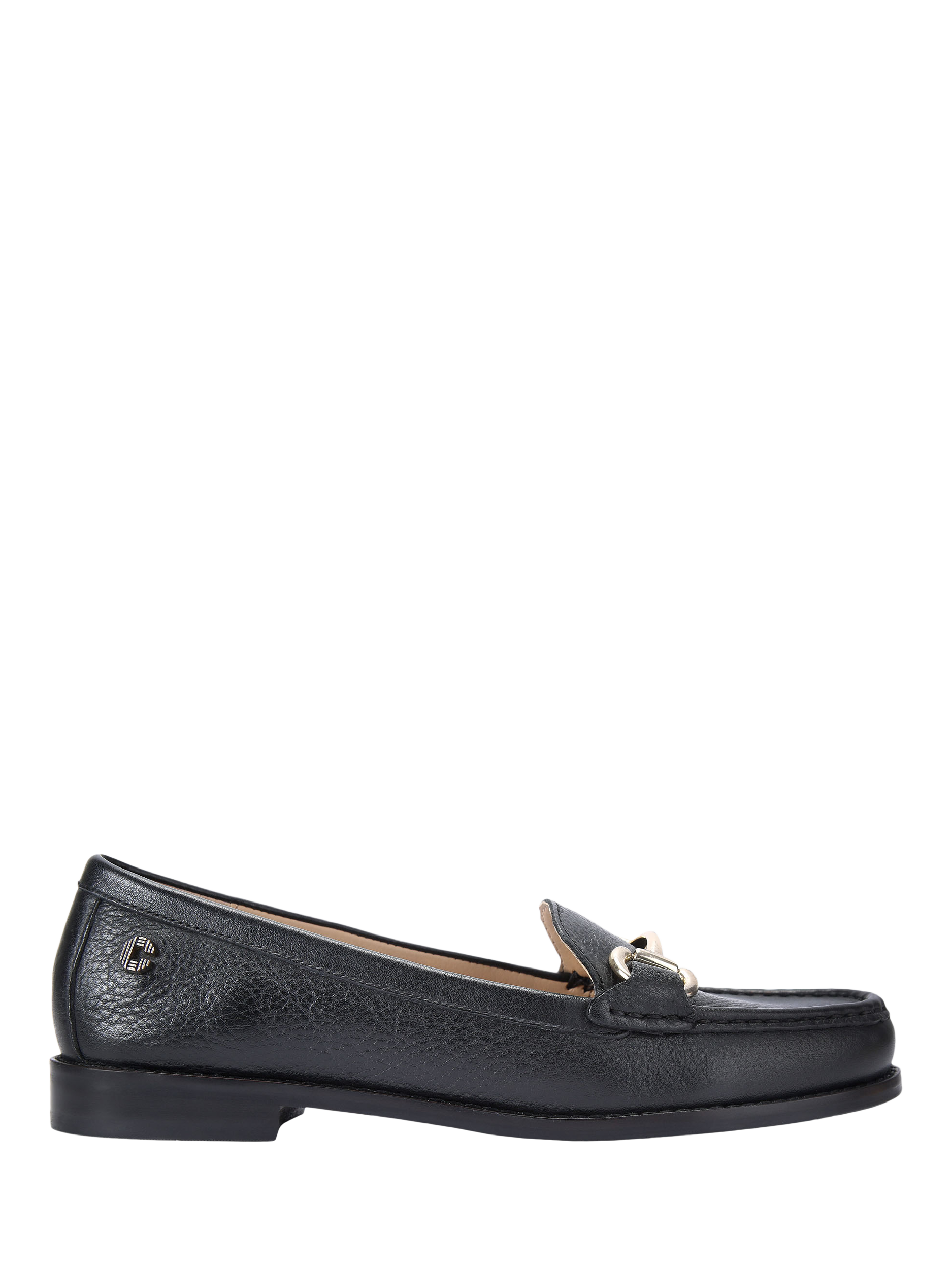 Product image 1 of 5, which shows Carvela Snap Leather Loafers, Black Black, 3