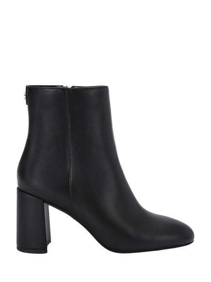 Carvela Willow Faux Leather Ankle Boots, Black, Black
