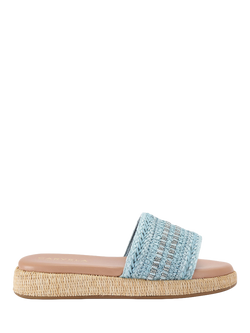 Carvela Cloud Mule Sandals, Blue, Blue