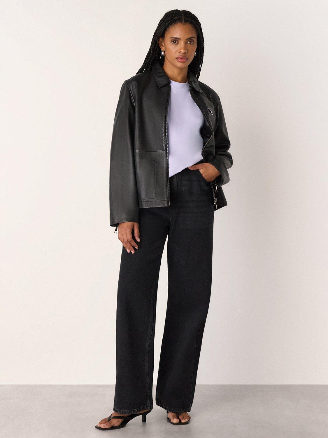 Product image 3 of 5, which shows Whistles Long Sleeve Jersey Top, Lilac, XS