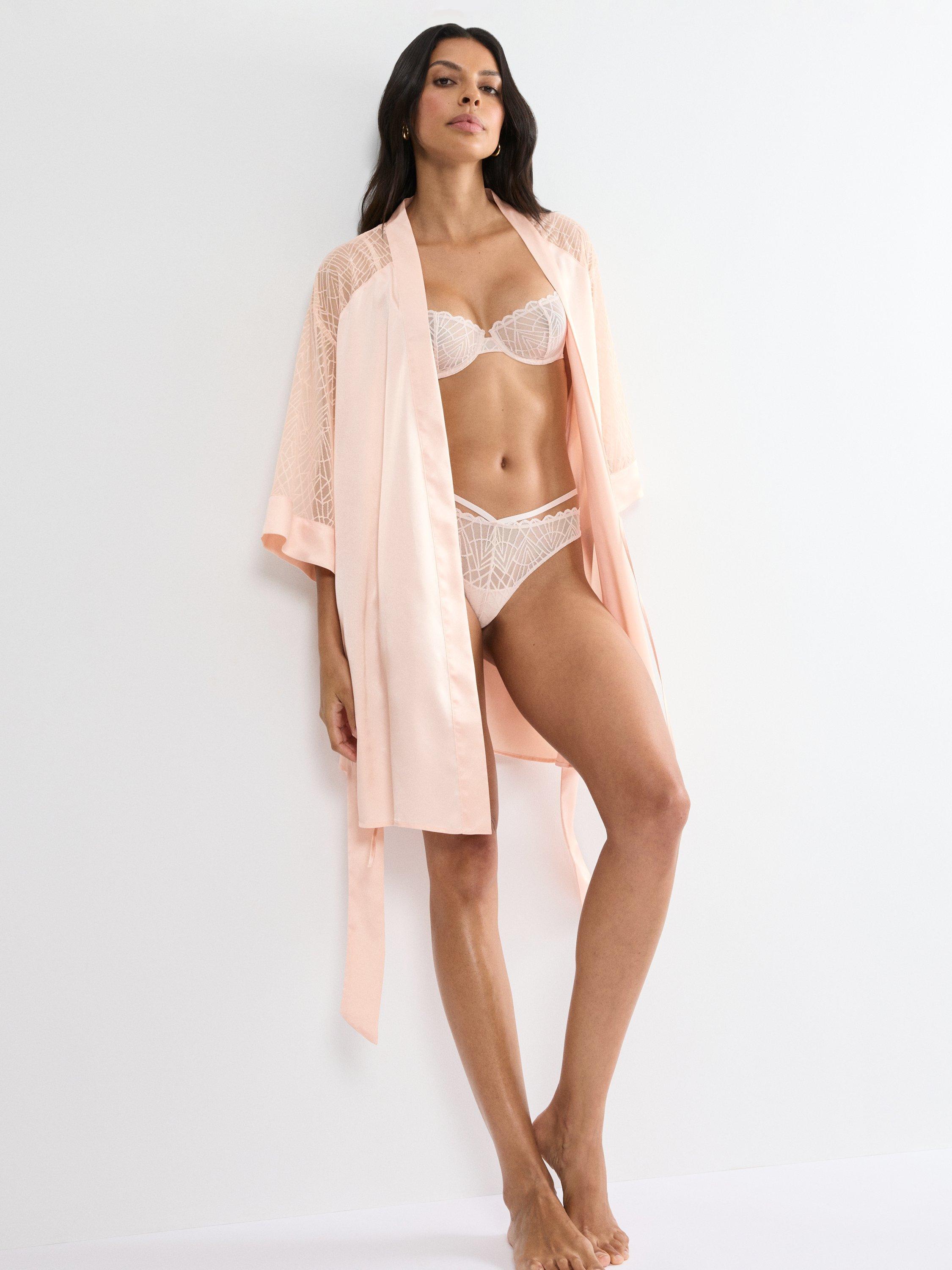 Product image 3 of 3, which shows Triumph A Weekend to Remember Robe, Porcelain, 8