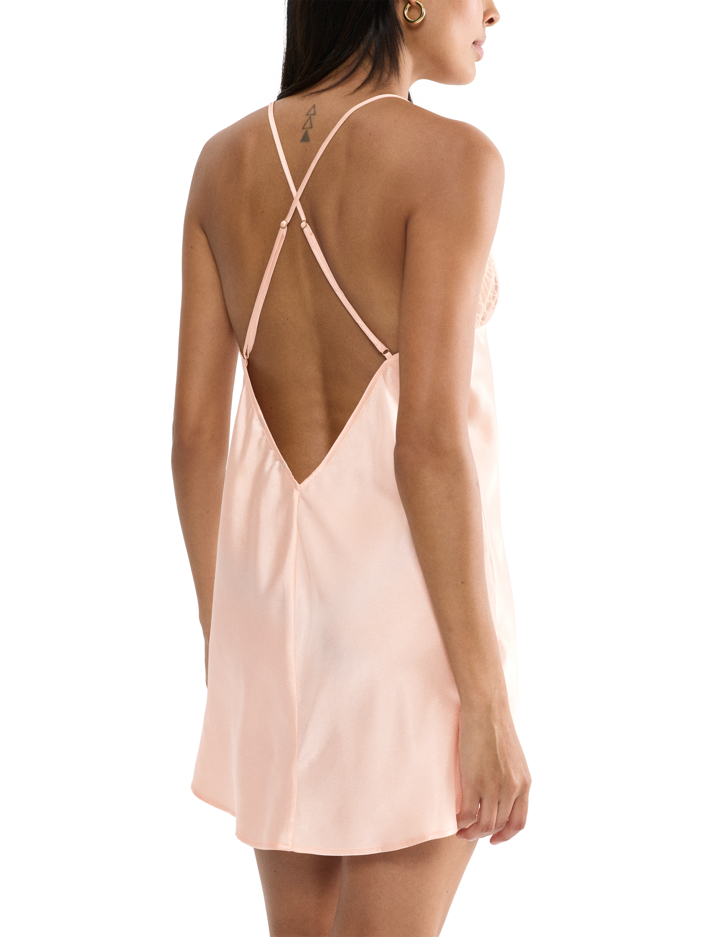 Product image 2 of 4, which shows Triumph A Weekend to Remember Nightdress, Porcelain, 8