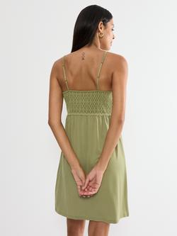Triumph Aura Spotlight Nightdress, Olive Gold - view 2, Olive Gold
