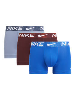 Nike Logo Trunks, Pack of 3, Red
