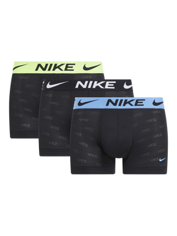 Nike Logo Trunks, Pack of 3, Black