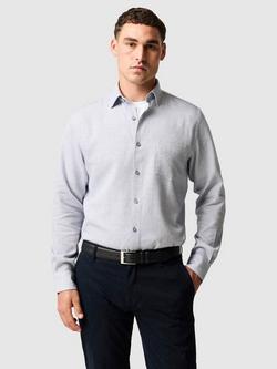 Rodd & Gunn Airtex Cotton Slim Fit Shirt, Ink, Ink