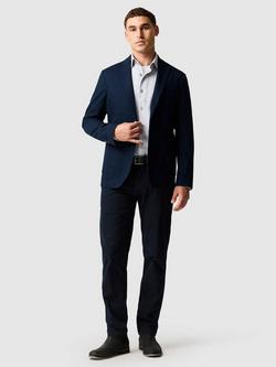 Rodd & Gunn Airtex Cotton Slim Fit Shirt, Ink - view 2, Ink