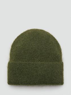 Mango Mohi Beanie, Beige/Khaki