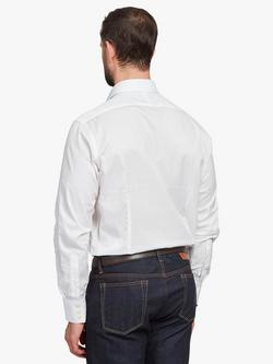 Simon Carter Rose Jacquard Shirt, White - view 2, White