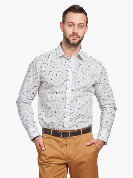 Simon Carter Poiret Shell Shirt, Blue/Multi, Blue/Multi