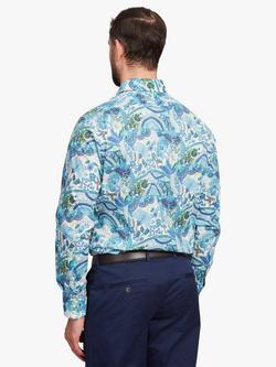 Simon Carter Stage Shirt, Blue/Multi - view 2, Blue/Multi