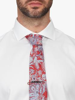 Simon Carter Umbrella Tie Clip, Black/Multi - view 2, Black/Multi