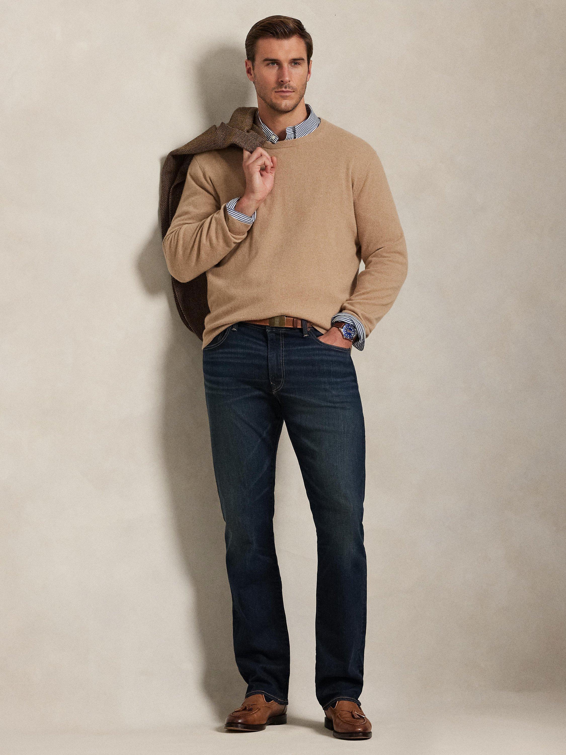 Product image 5 of 6, which shows Ralph Lauren Big & Tall Hampton Jeans, Murphy, 40R