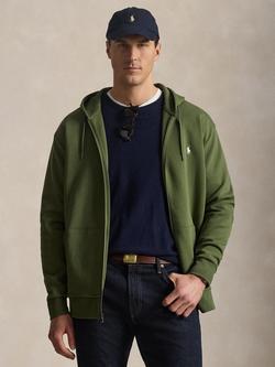 Polo Ralph Lauren Big & Tall Cotton Blend Hoodie, Supply Olive, Supply Olive