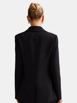 Forever New Victoria Single Breasted Blazer, Black - view 2, Black