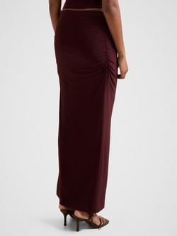 Forever New Petite Jazelle Jersey Maxi Skirt, Plum - view 2, Plum