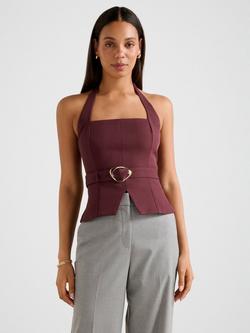 Forever New Ellisa Belted Top, Port Royale, Port Royale