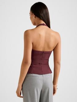 Forever New Ellisa Belted Top, Port Royale - view 2, Port Royale