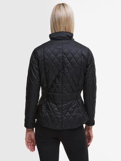Barbour Flyweight Cavalry Quilted Jacket - view 2, Black