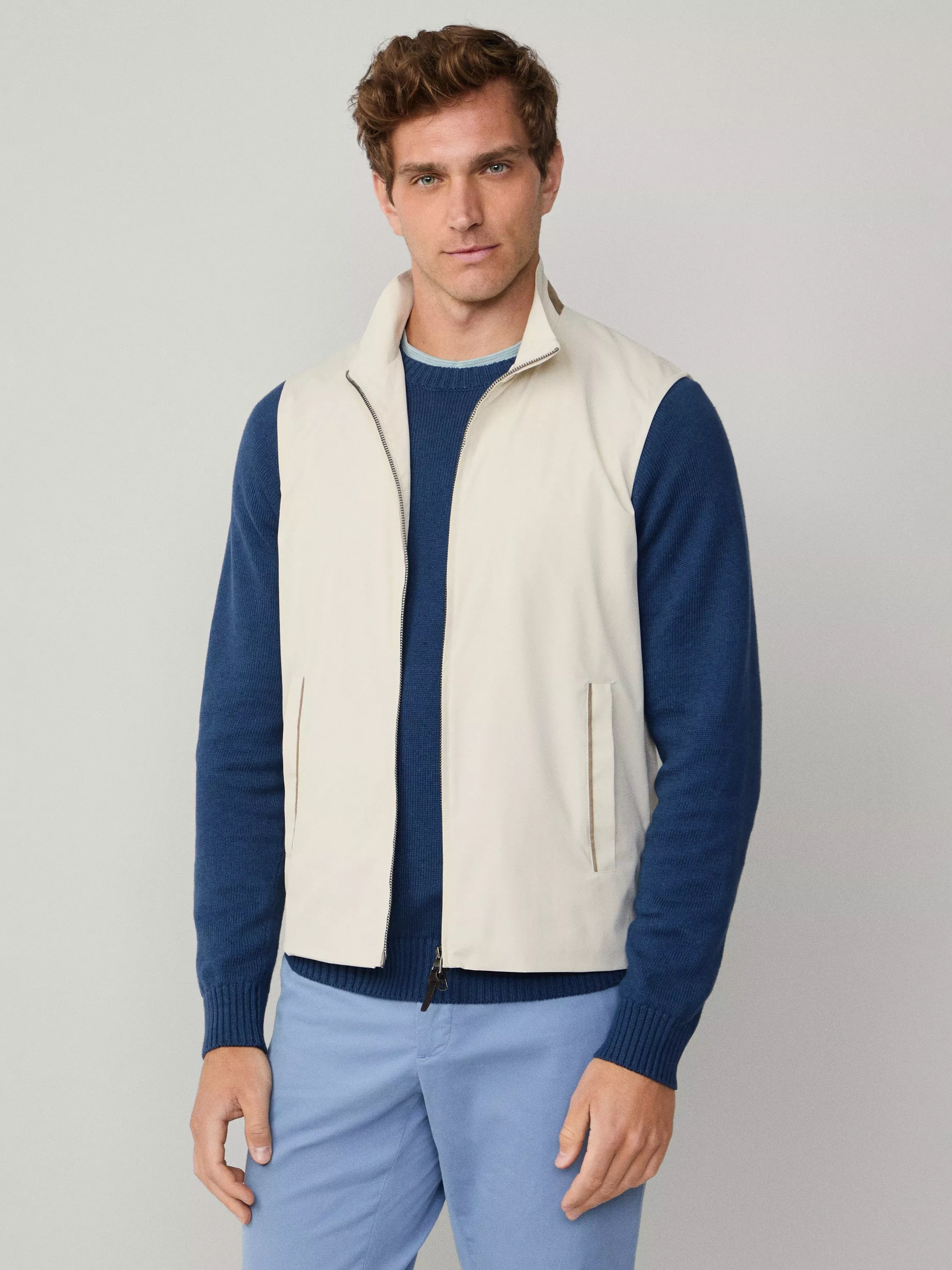 Hériter batten part gilet (beige) Hériter batten part gilet (beige