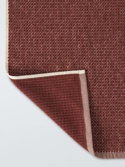 John Lewis Textured Towels - view 2, Burnt Umber