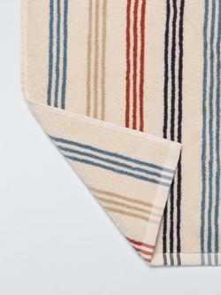 John Lewis Daymer Stripe Towels, Multi - view 2, Multi