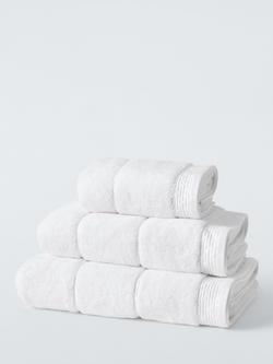 John Lewis Grand Hotel Towels, White