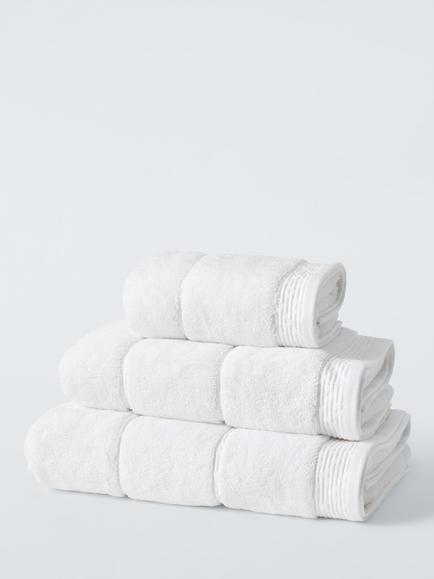 John Lewis Grand Hotel Towels, White