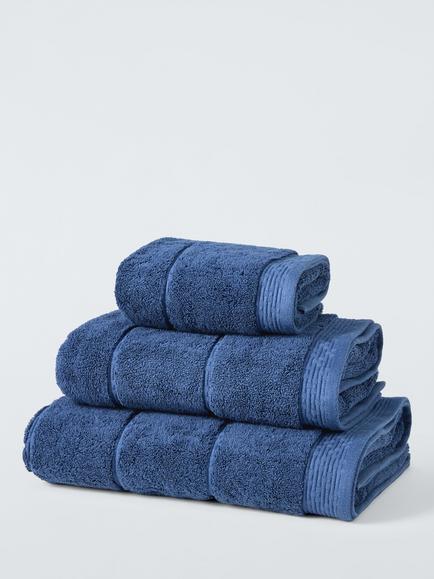 John Lewis Grand Hotel Towels, Navy